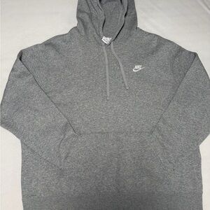 Nike Men's Heather Gray Hoodie